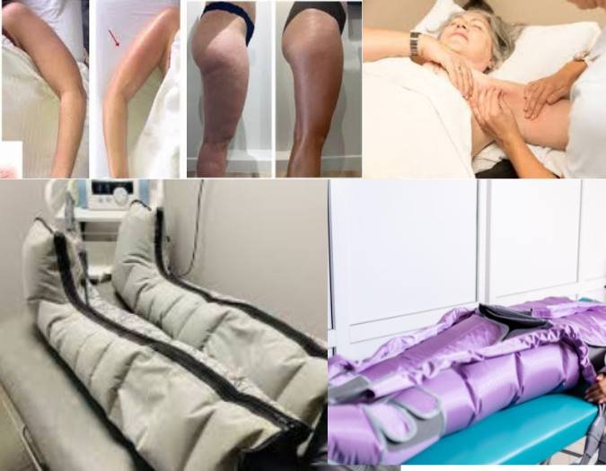 Drainage lymphatique pressothérapie séance à domicile Rabat Salé Témara