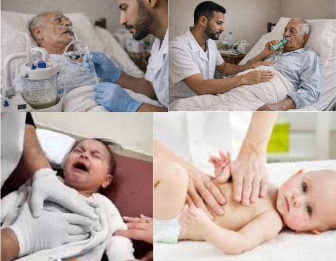 Kinésithérapie respiratoire à domicile à Rabat Salé Témara pour bébé et personne âgée