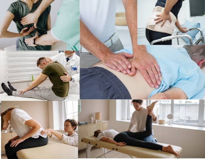 Lombalgie sciatique douleur du dos séance de kinésithérapie à domicile Rabat Salé Témara