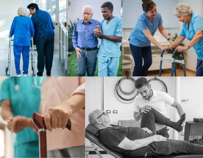 Rééducation fonctionnelle mobilité et renforcement pour personne âgée à domicile à Rabat Salé Témara