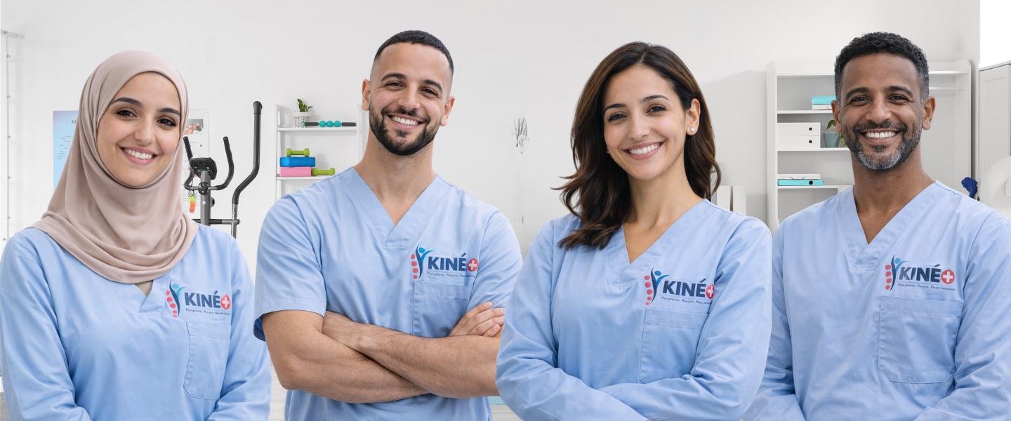 Équipe de kinésithérapeutes à domicile à Rabat