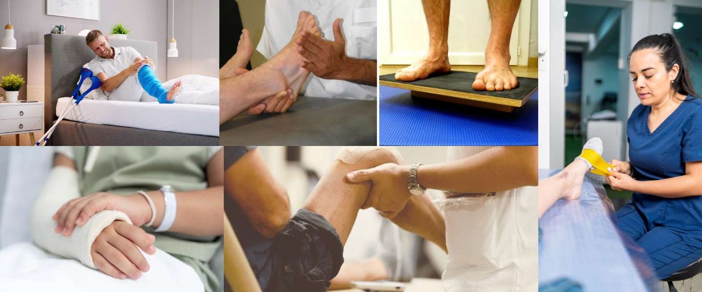 Rééducation après fracture à domicile par kinésithérapeute