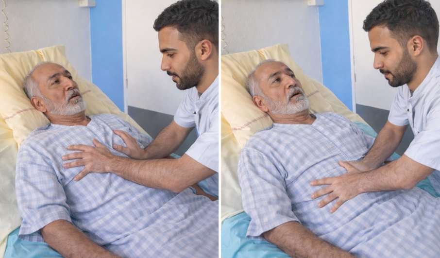 Séance de kinésithérapie respiratoire pour personne âgée drainage bronchique évacuation des crachats kinésithérapie à domicile Maroc Rabat Casablanca Marrakech Fès Tanger